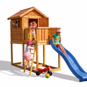 Domek z zjeżdżalnią Fungoo_MY_HOUSE